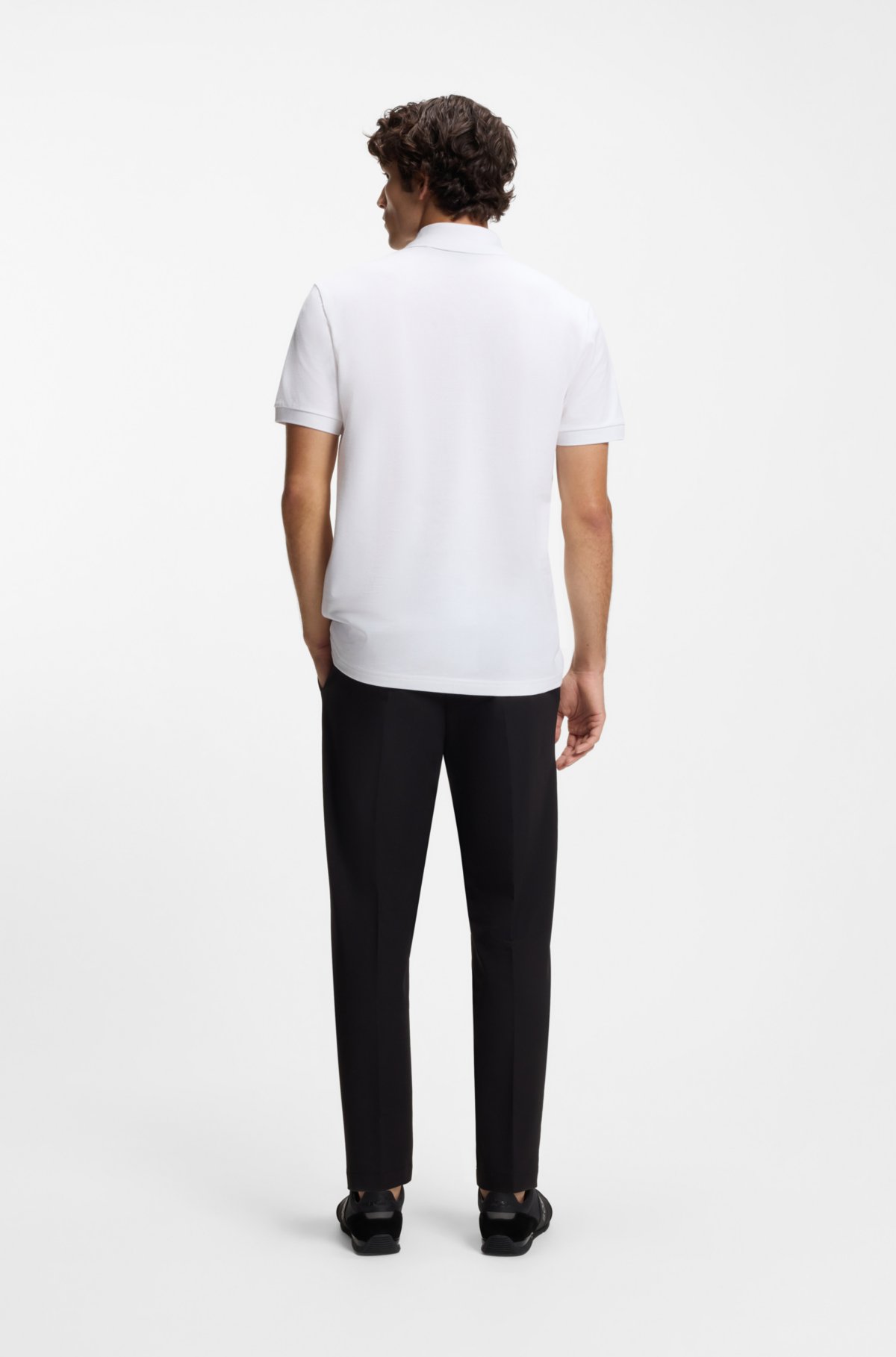 Paddy polo shirt with logo placket