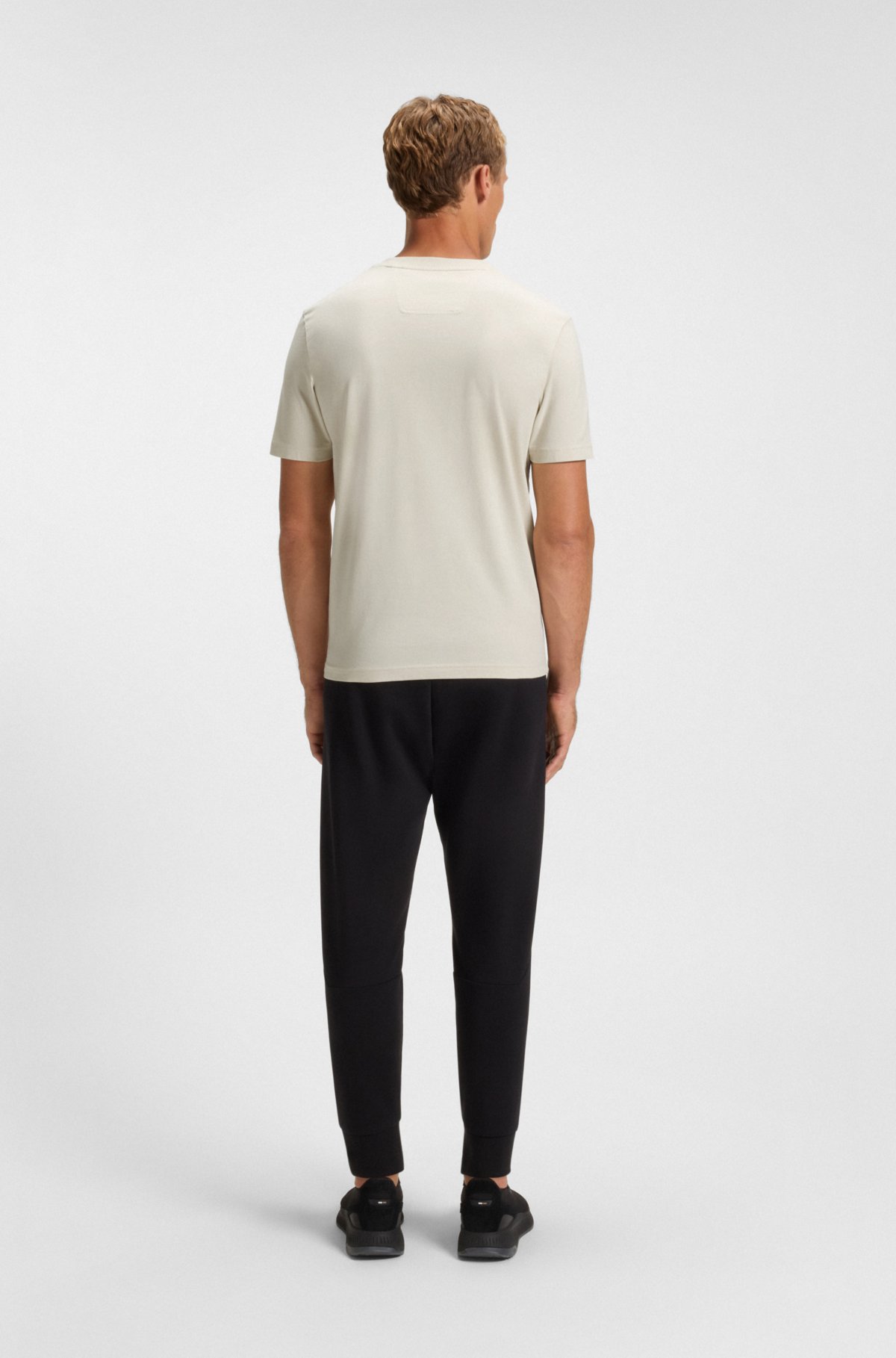 3D-logo T-shirt in cotton jersey