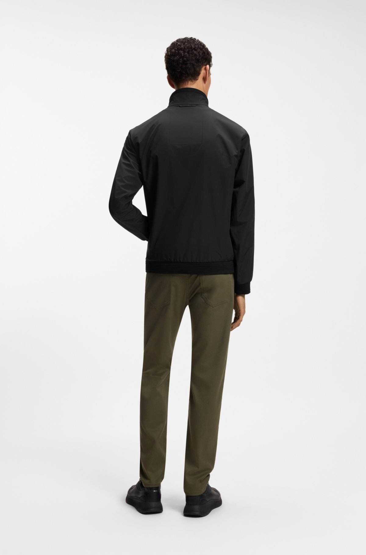 Porsche x BOSS water-repellent softshell jacket