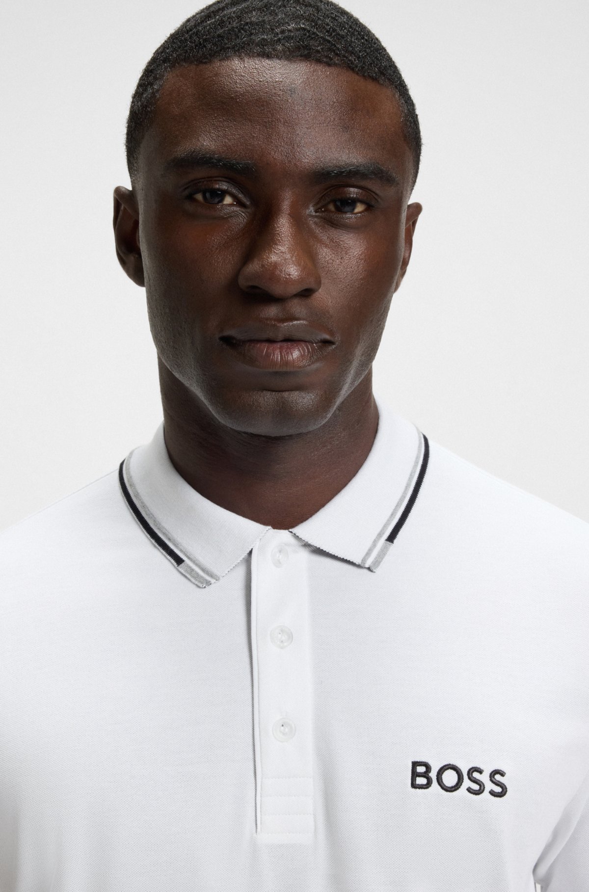 Active Paddy regular-fit polo shirt in quick-dry stretch pique