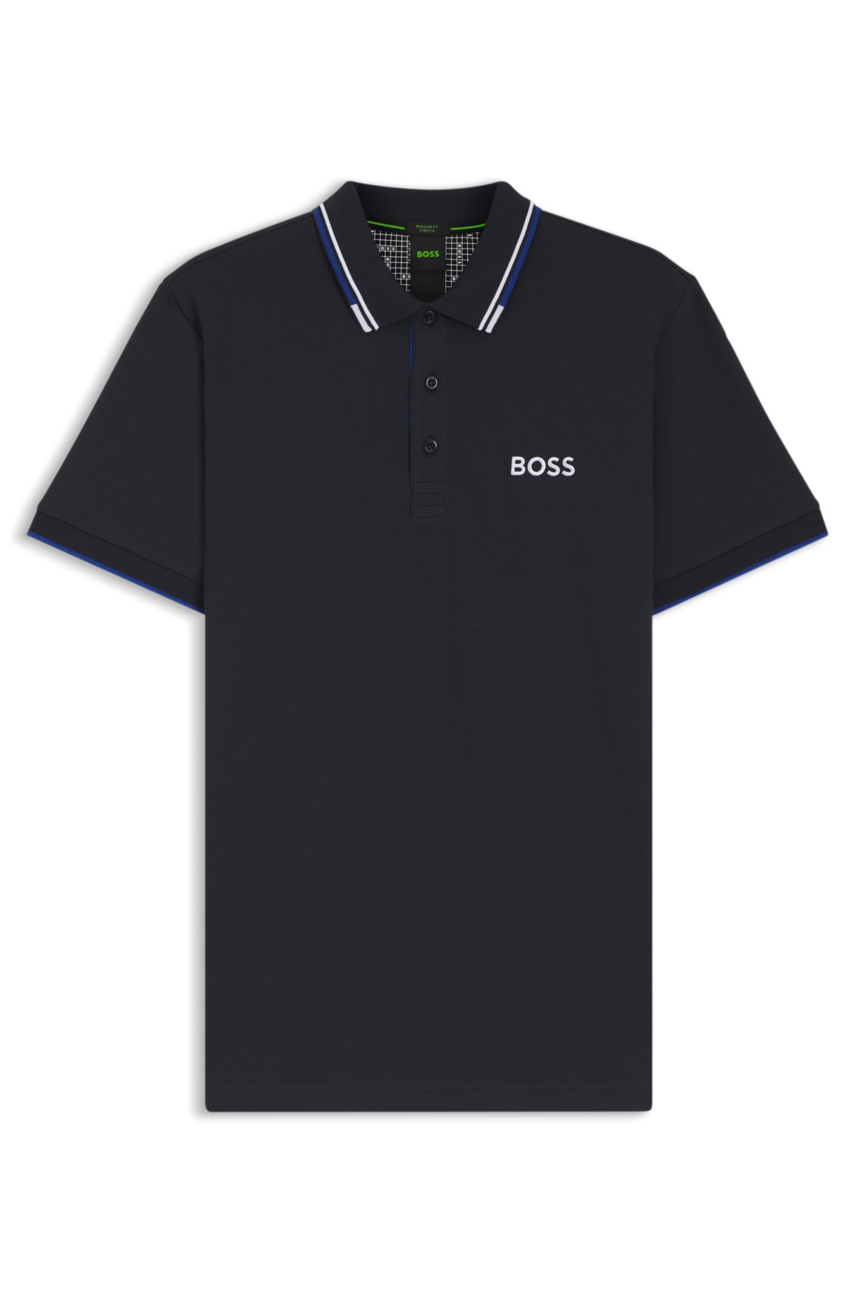 Active Paddy regular-fit polo shirt in quick-dry stretch pique