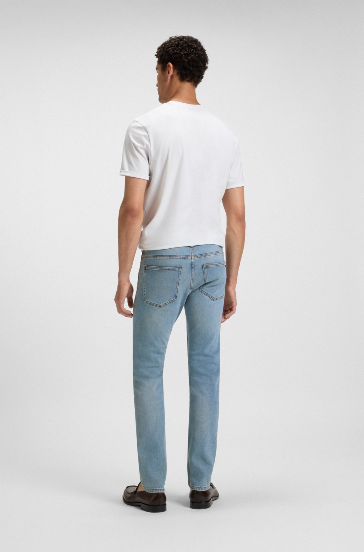 Delaware slim-fit jeans in blue comfort-stretch denim