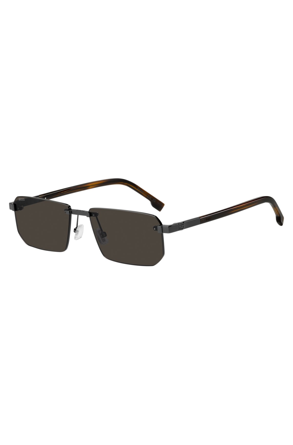 Rimless sunglasses with Double B monogram