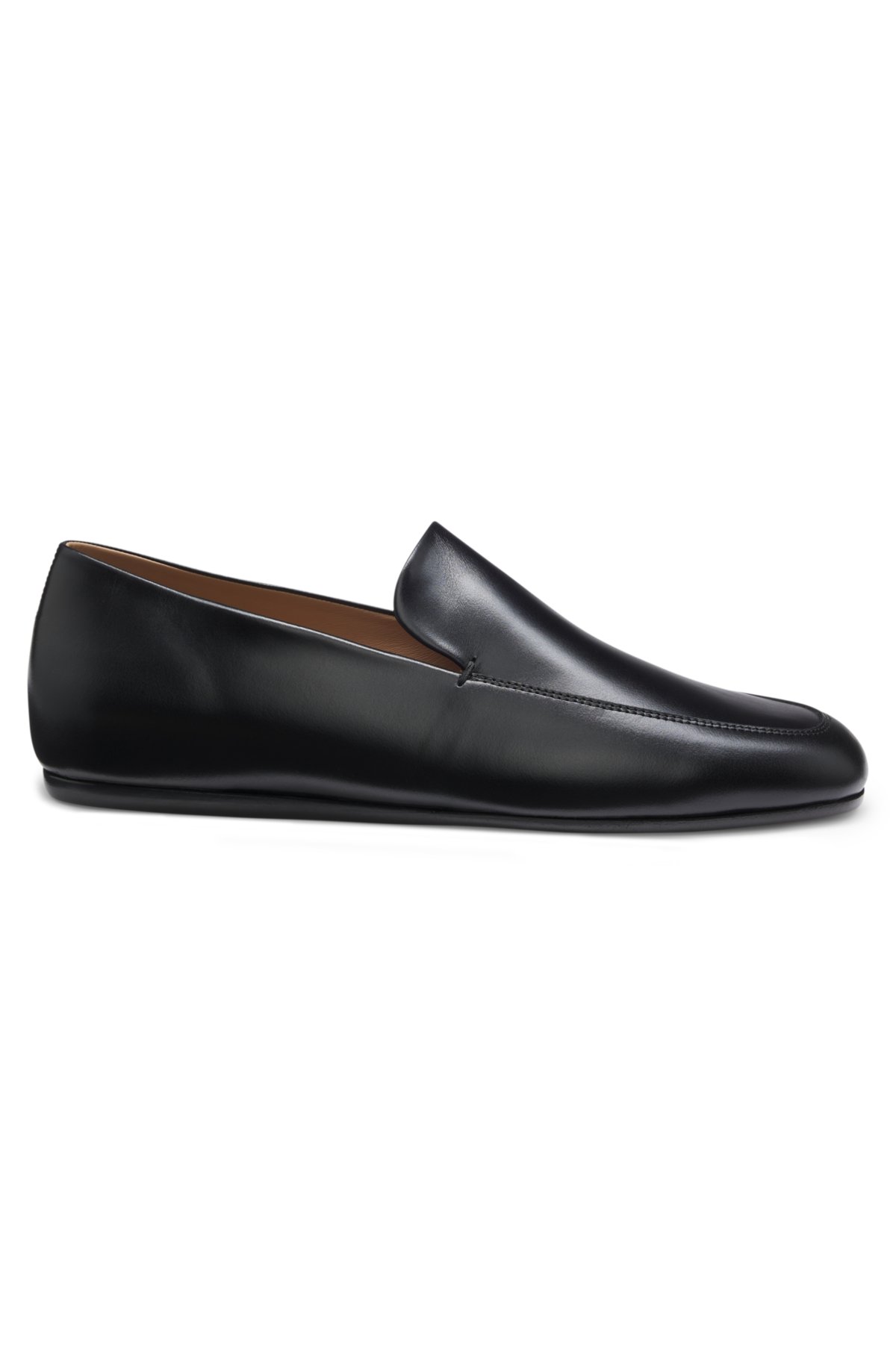 Loafers in leather