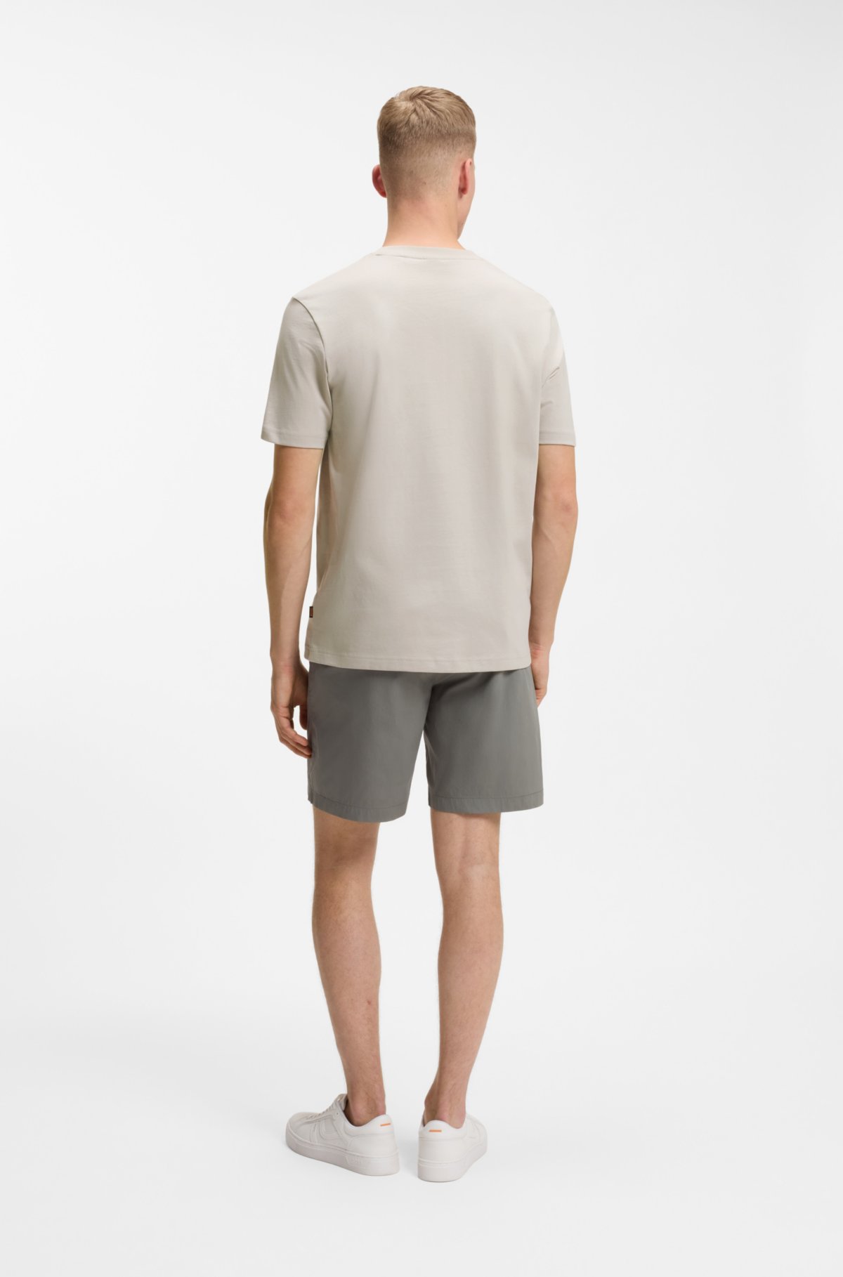 Regular-fit T-shirt in cotton jersey