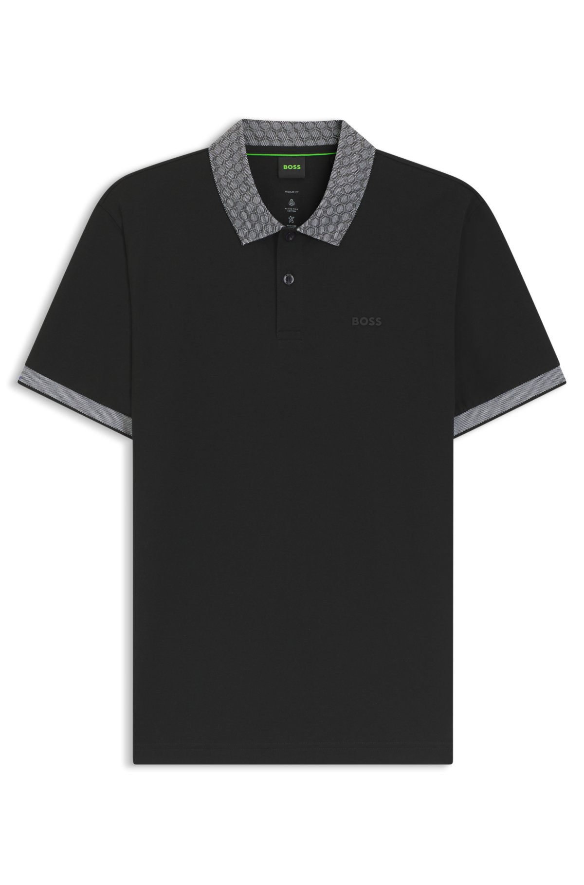 Paddy polo shirt in stretch-cotton piqué