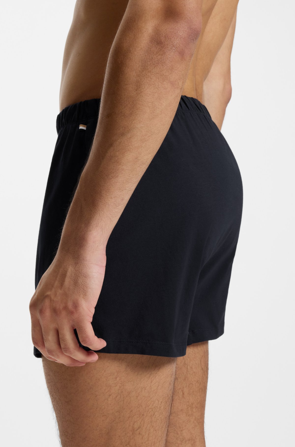 Two-pack of boxer shorts in stretch cotton