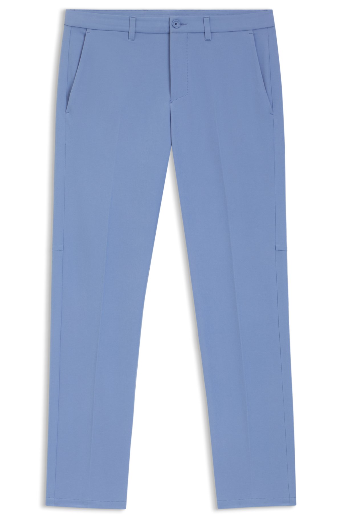 Slim-fit pants in water-repellent stretch fabric