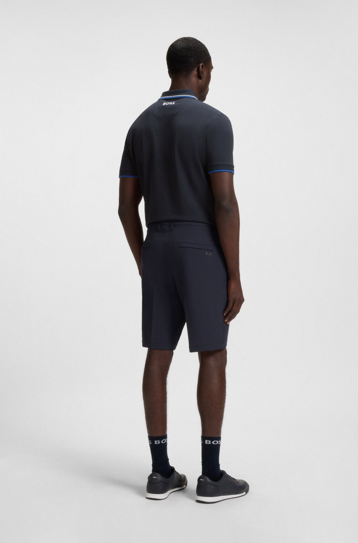 Active Paddy regular-fit polo shirt in quick-dry stretch pique