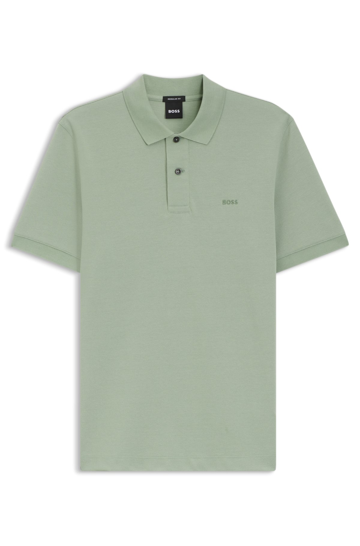 Pallas polo shirt in cotton piqué with embroidered logo