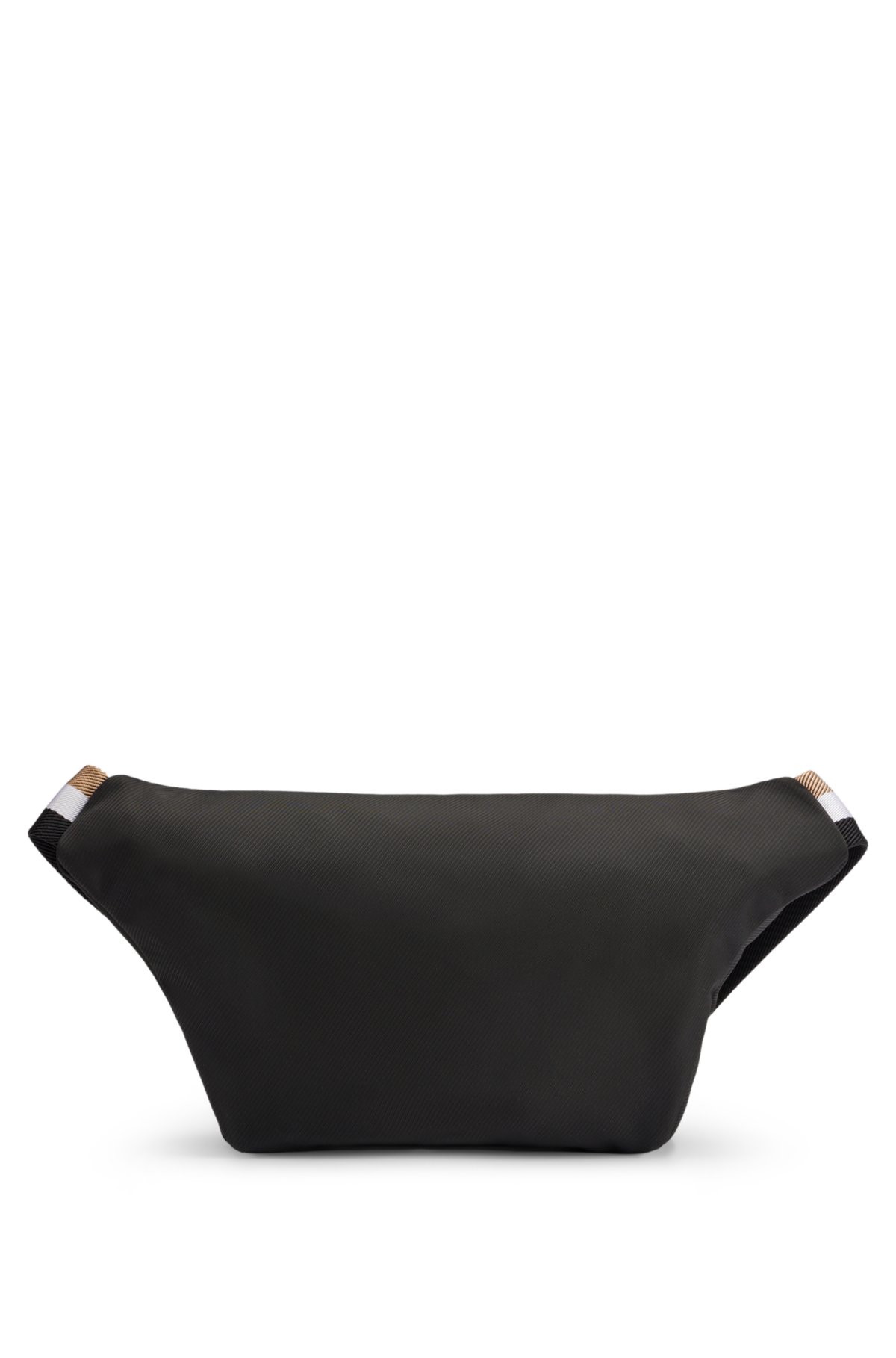 Belt bag with contrast logo