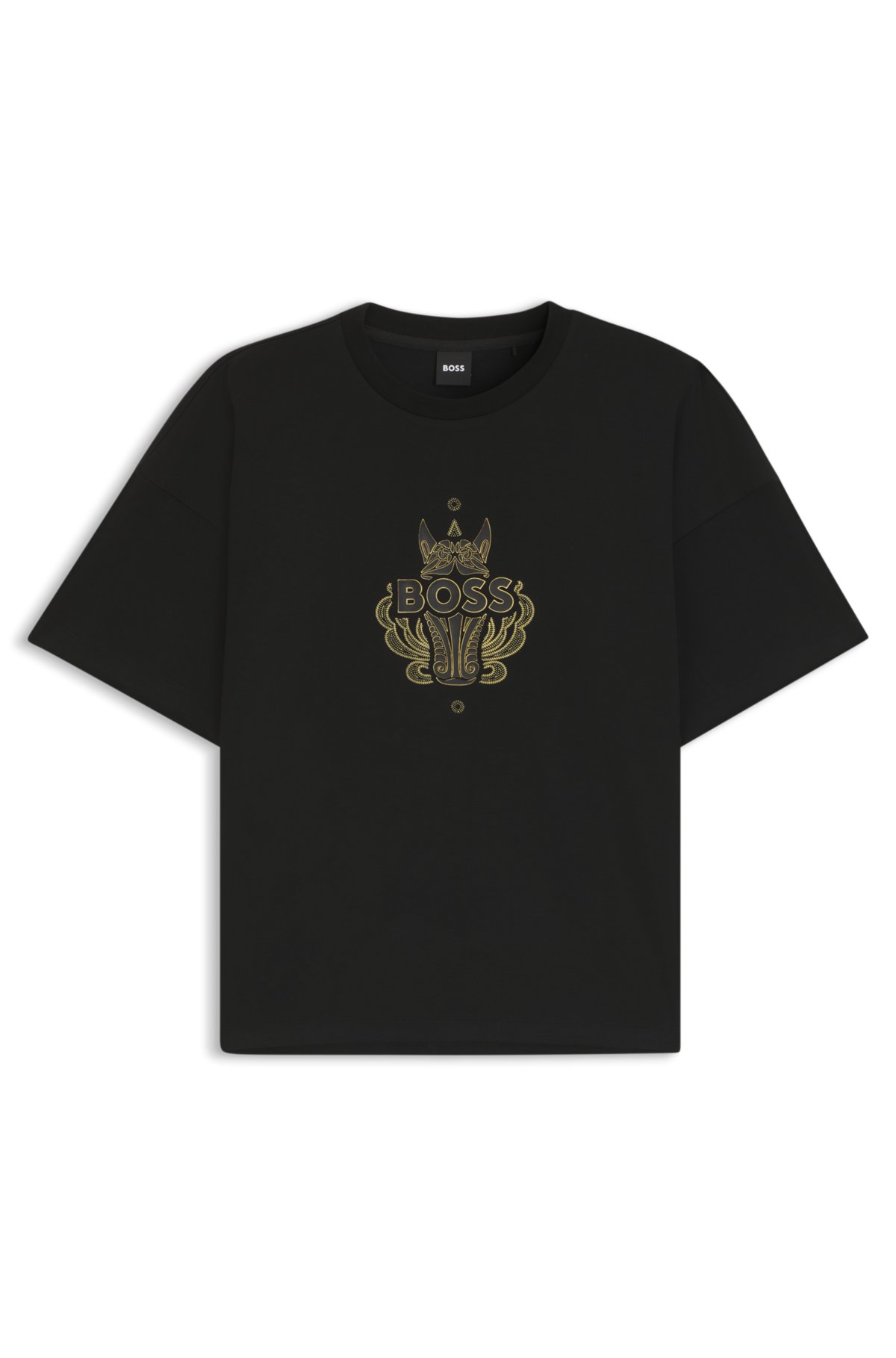 Year of the Horse Logo-artwork T-shirt in cotton jersey