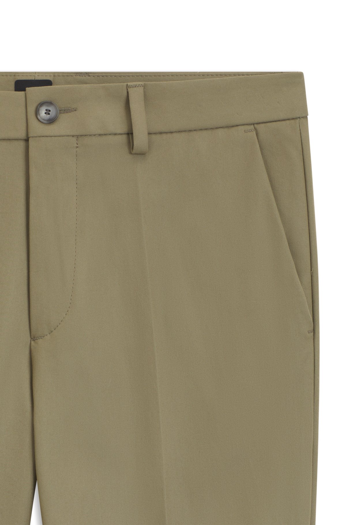 Slim-fit pants in a stretch-cotton blend