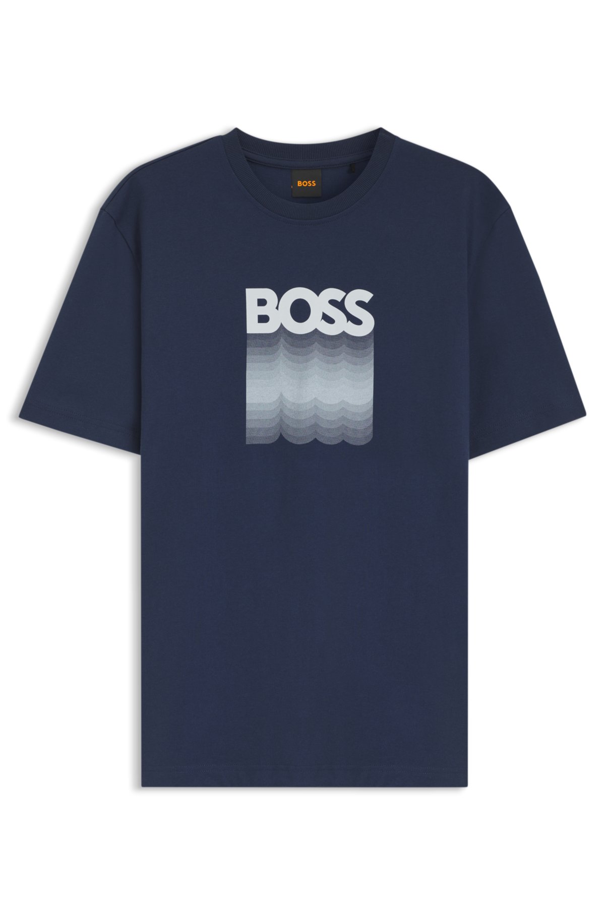 Regular-fit T-shirt in cotton jersey