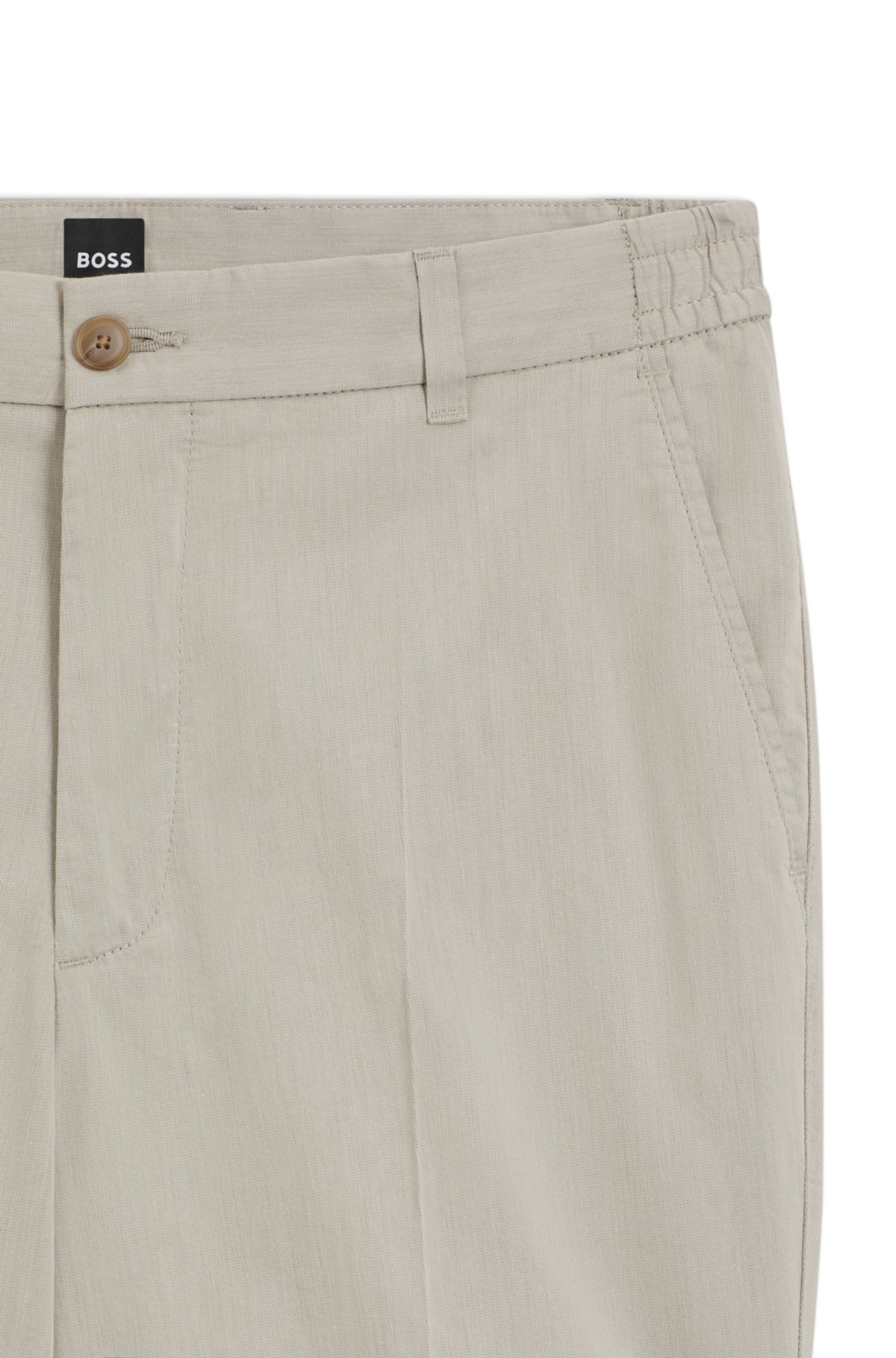 Stretch-cotton shorts in a modern fit