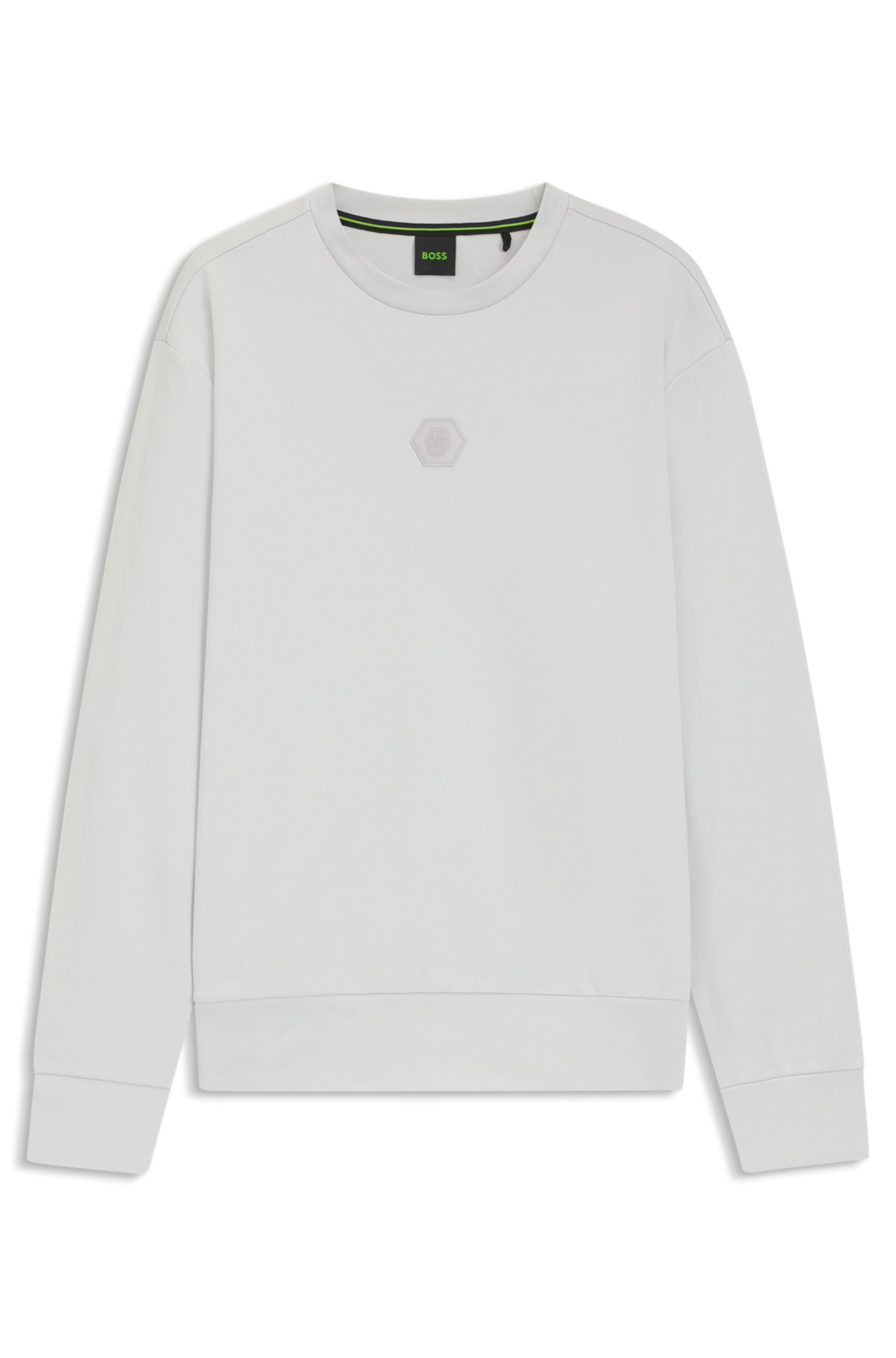 Cotton-blend sweatshirt with Double B monogram