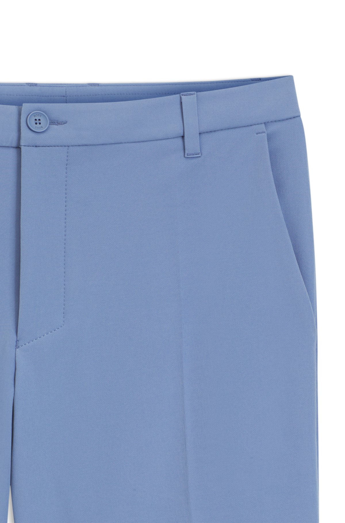 Slim-fit shorts in water-repellent stretch fabric