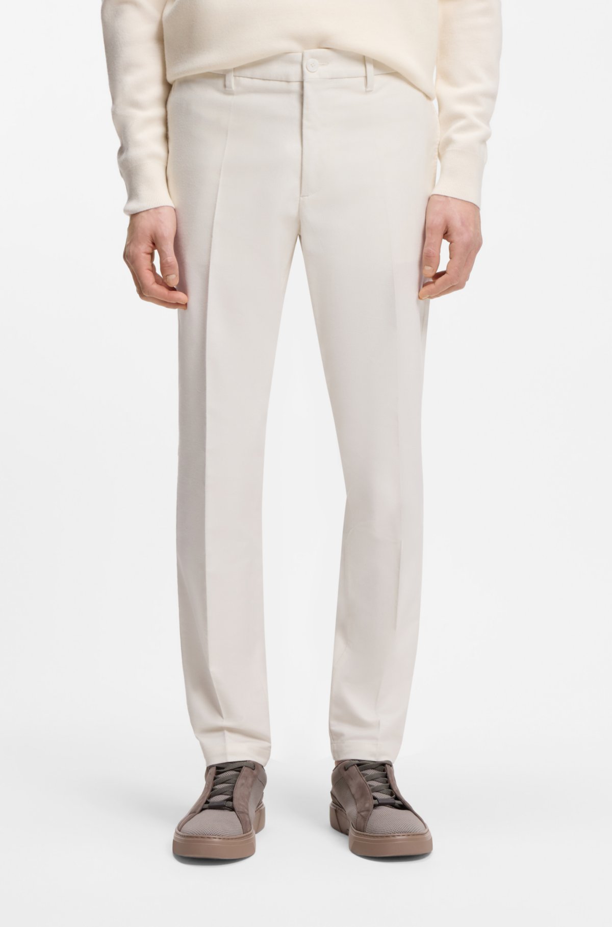 BOSS x ASTON MARTIN slim-fit trousers
