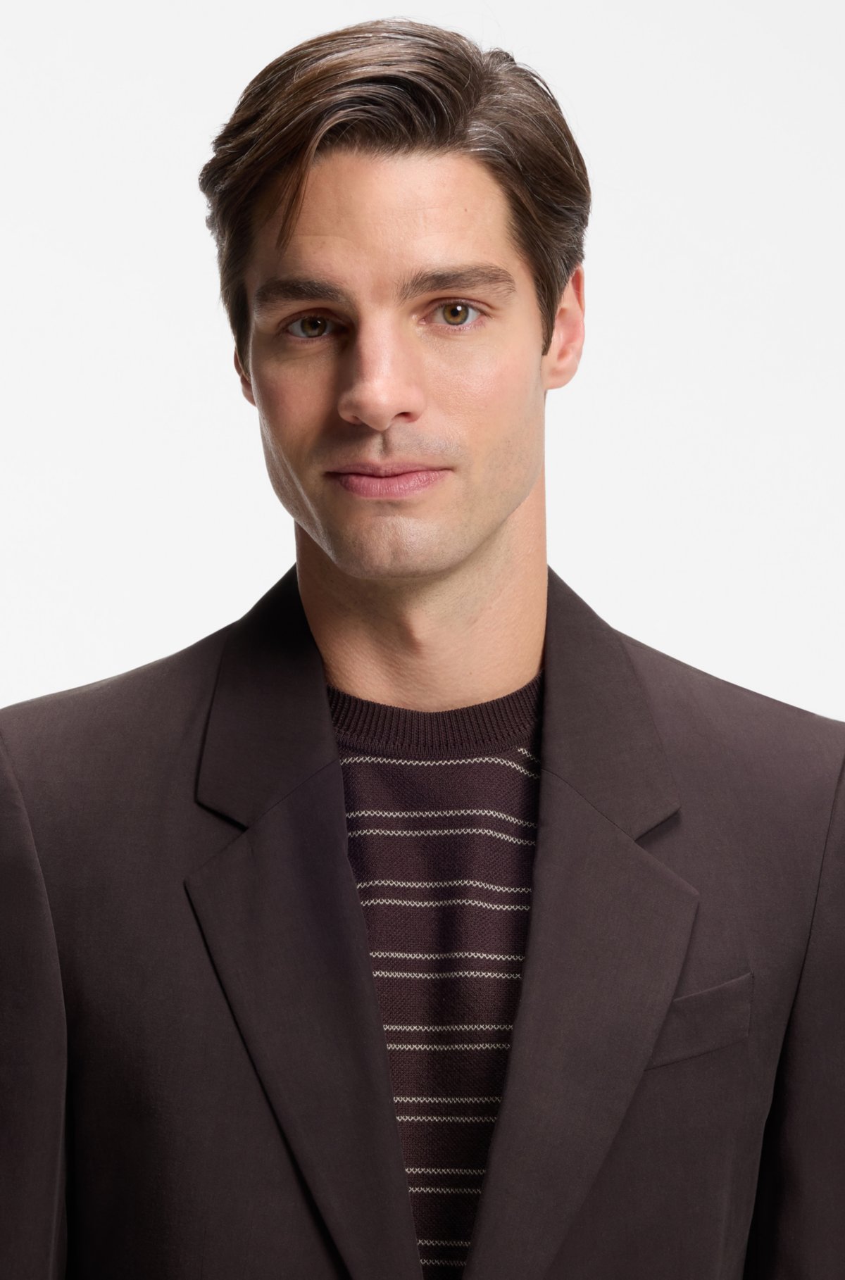Relaxed-fit jacket in twill