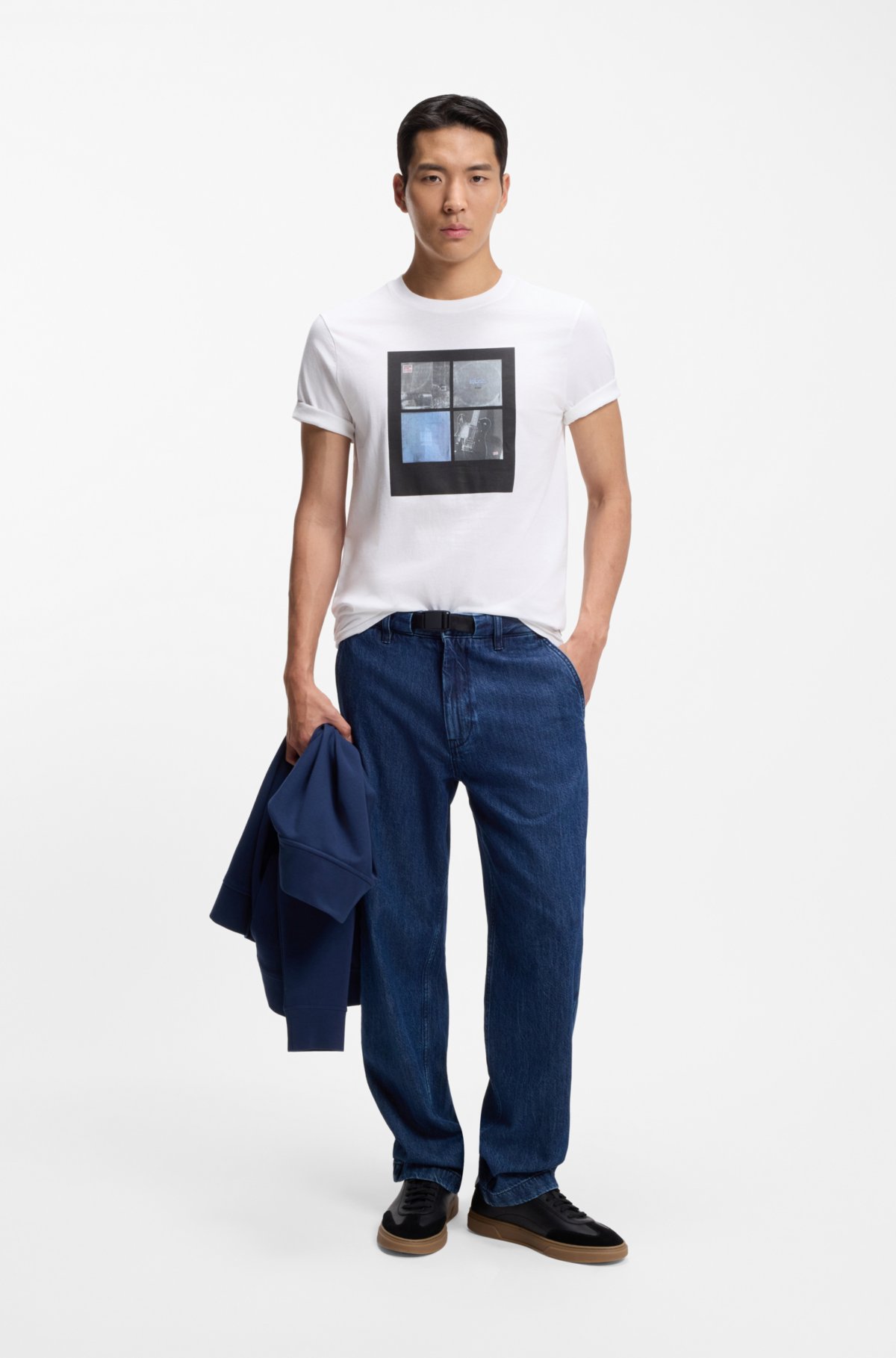 Printed-artwork T-shirt in cotton jersey Printed-artwork T-shirt in cotton jersey