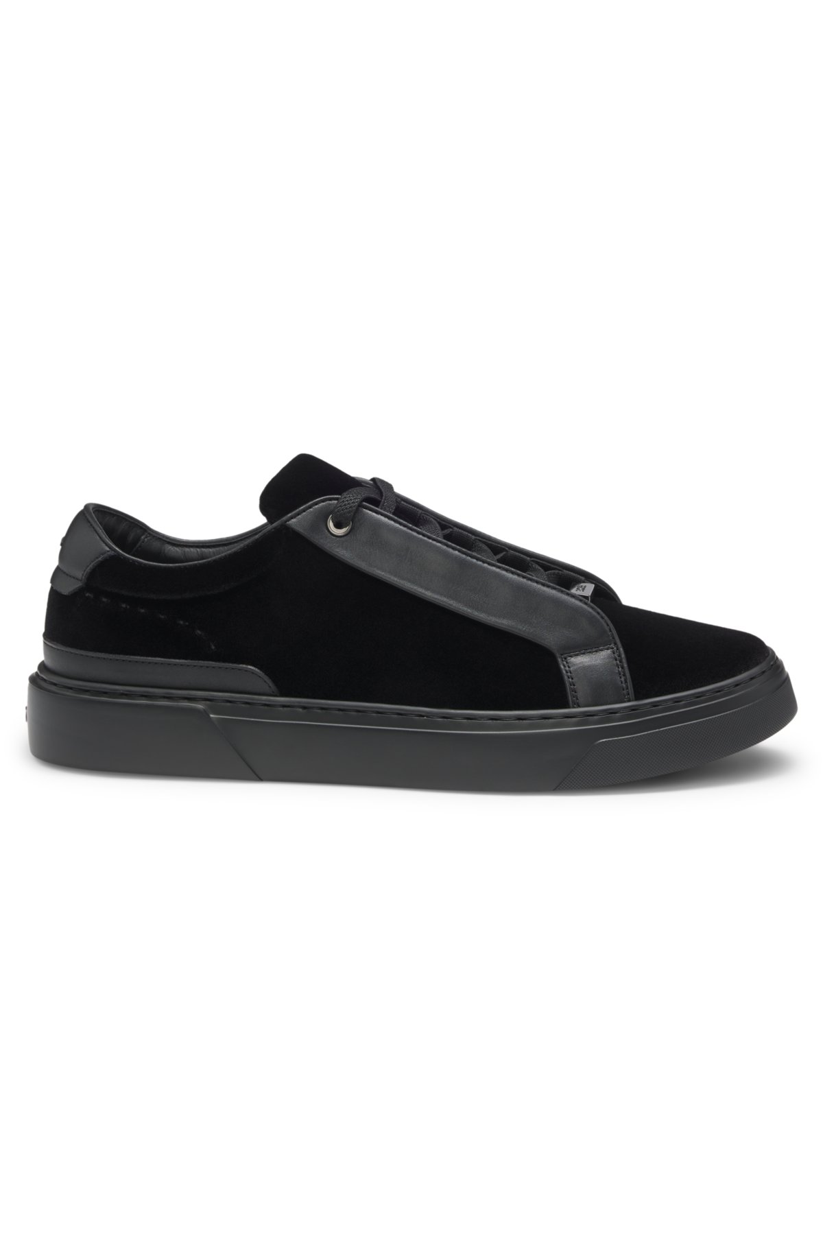 Gary trainers in leather and suede