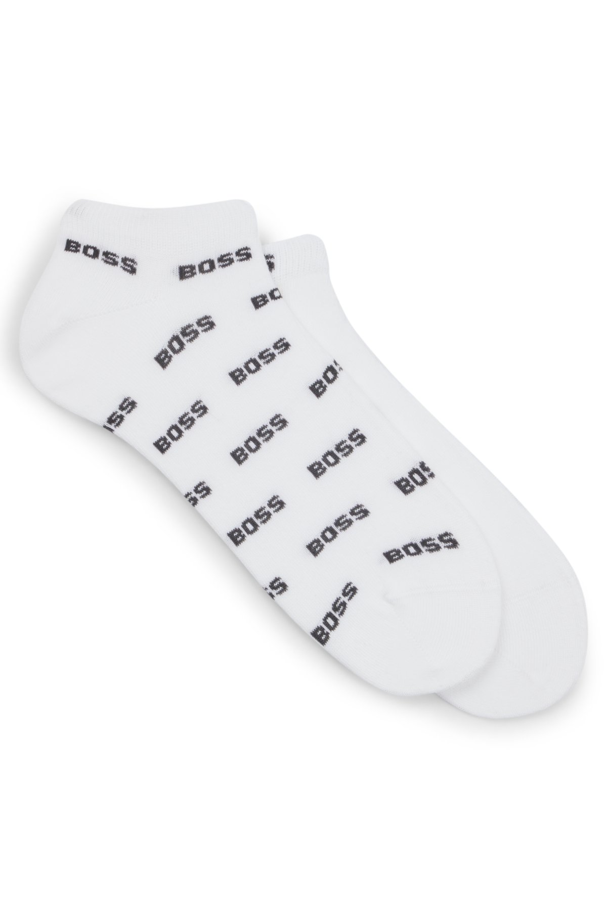 Two-pack of branded socks in an ankle length