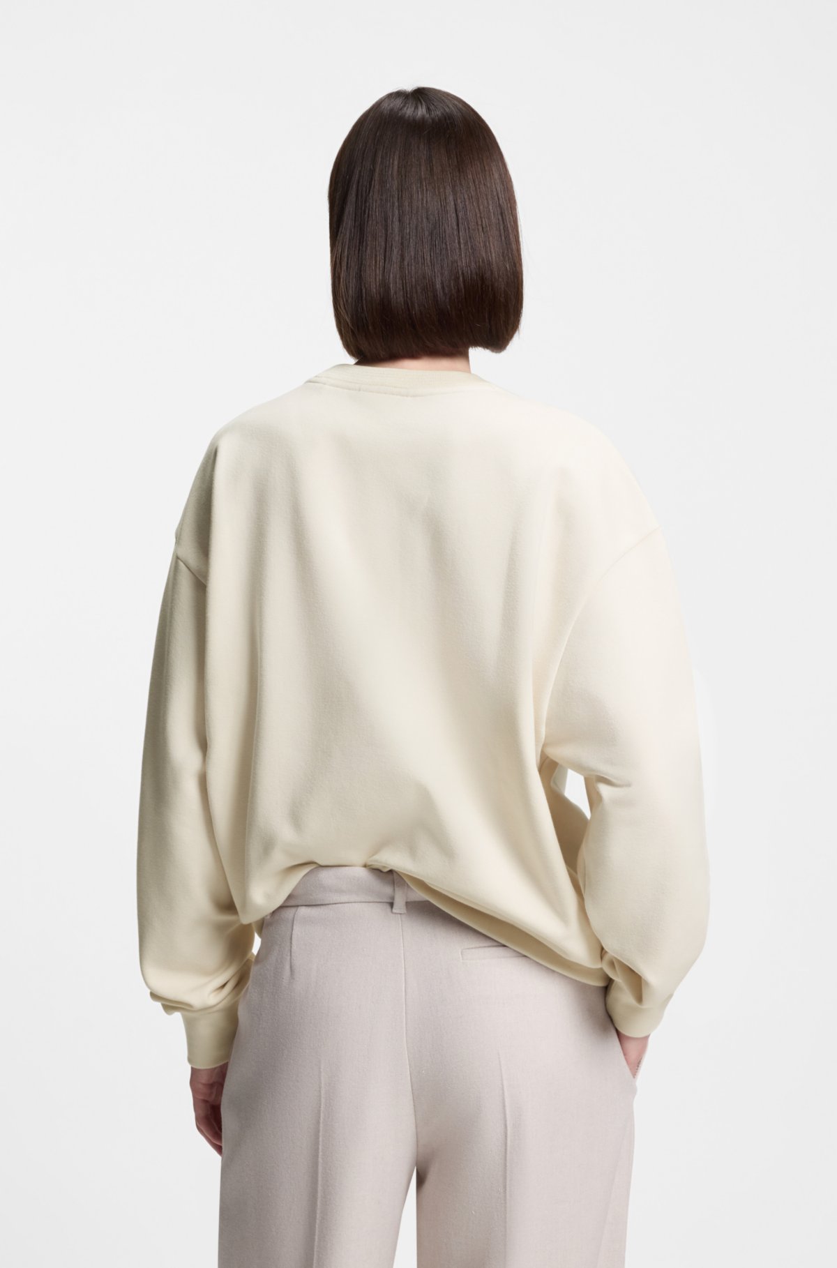 BOSS x Steiff all-gender sweatshirt in a cotton blend