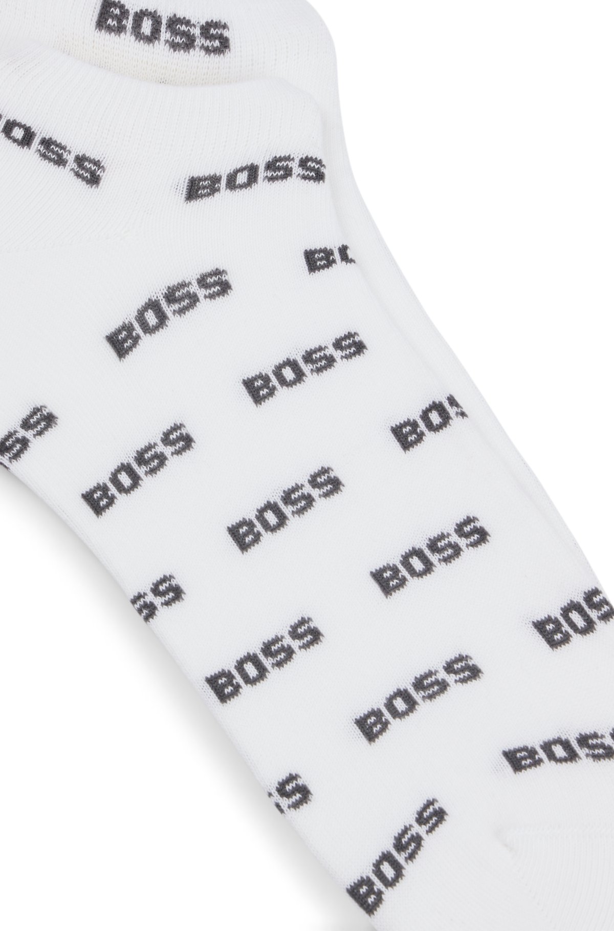 Two-pack of branded socks in an ankle length