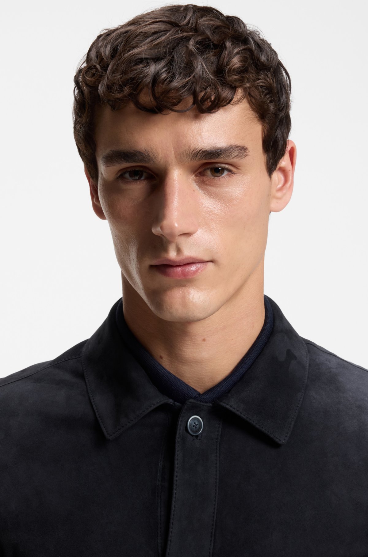 Metis suede shirt with nappalan inner