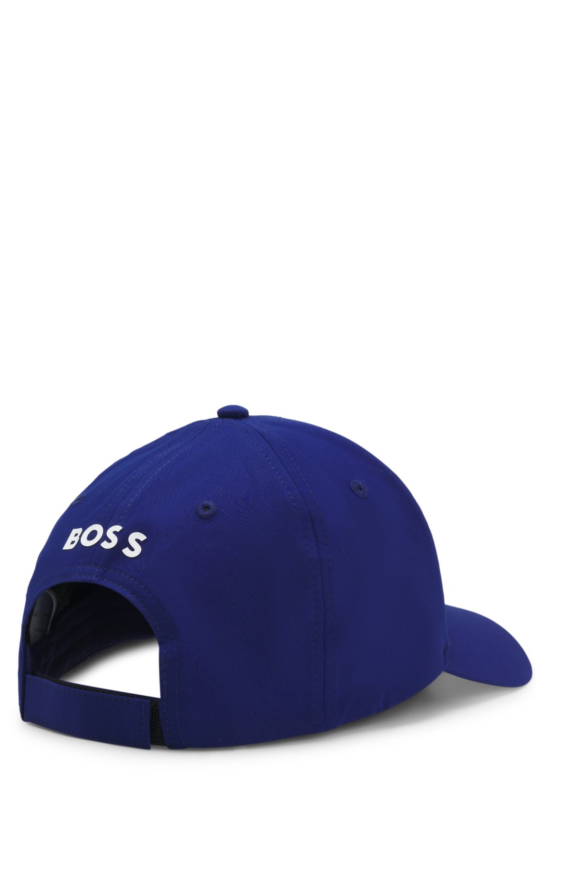 Five-panel cap with tennis artwork and logo
