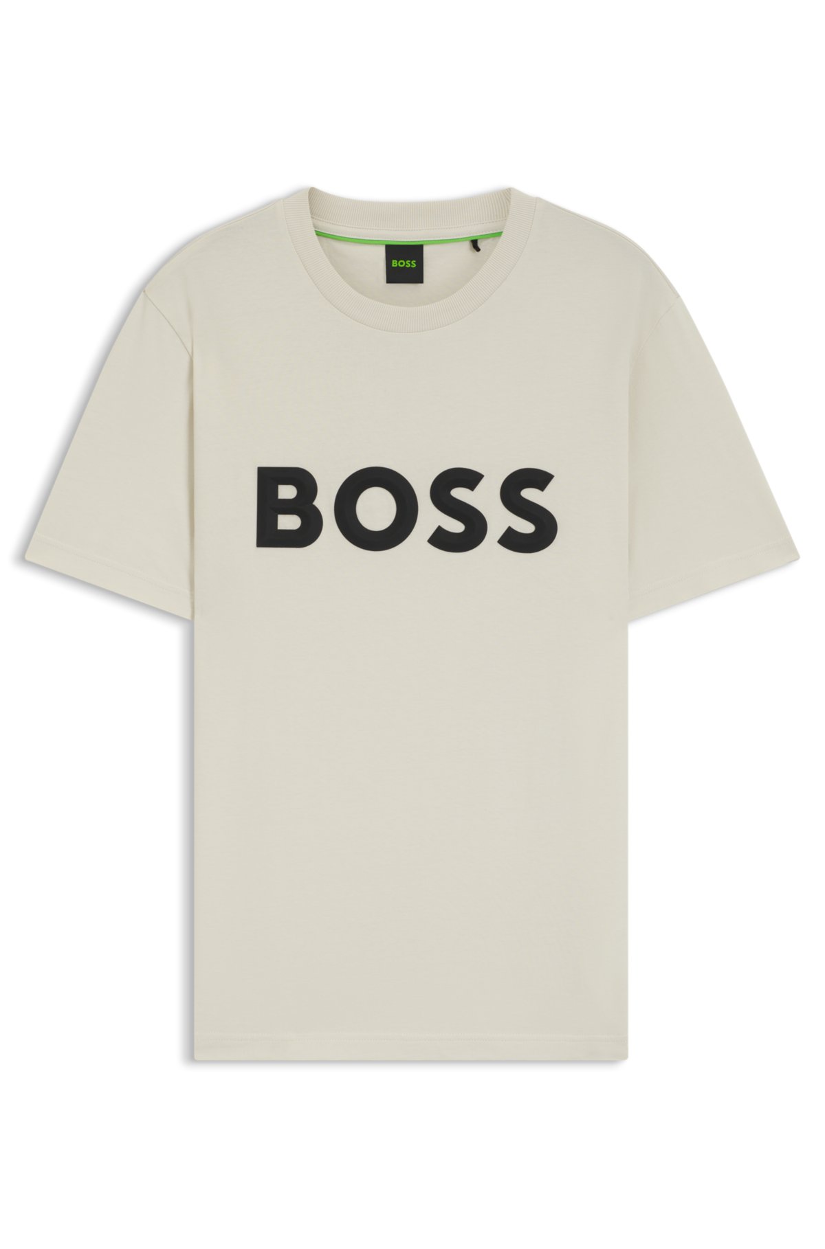 3D-logo T-shirt in cotton jersey