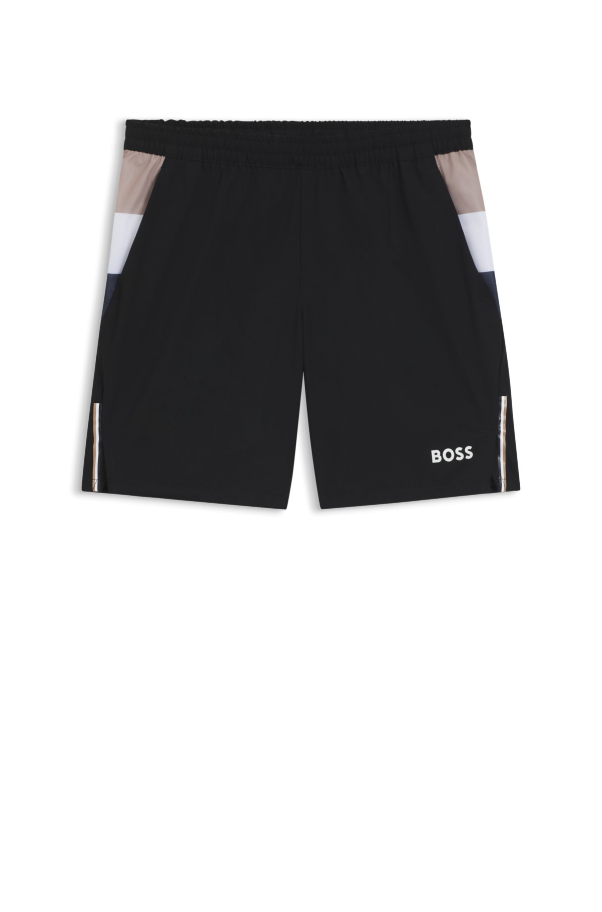 Active tennis shorts with moisture management