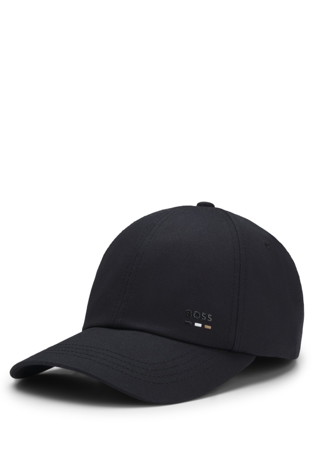 Cotton-twill cap with UV protection