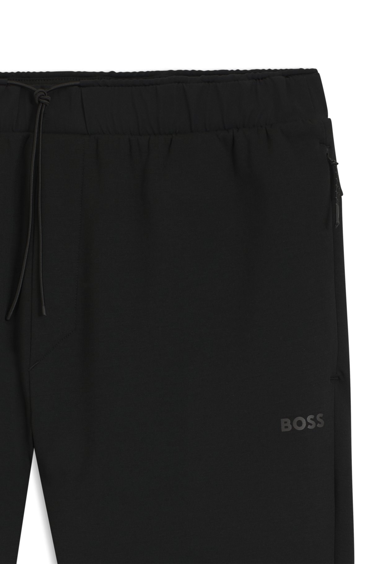 Reflective-detail tracksuit bottoms in a regular fit