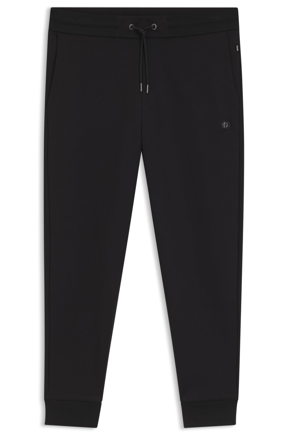 Cotton-blend tracksuit bottoms with Double B monogram