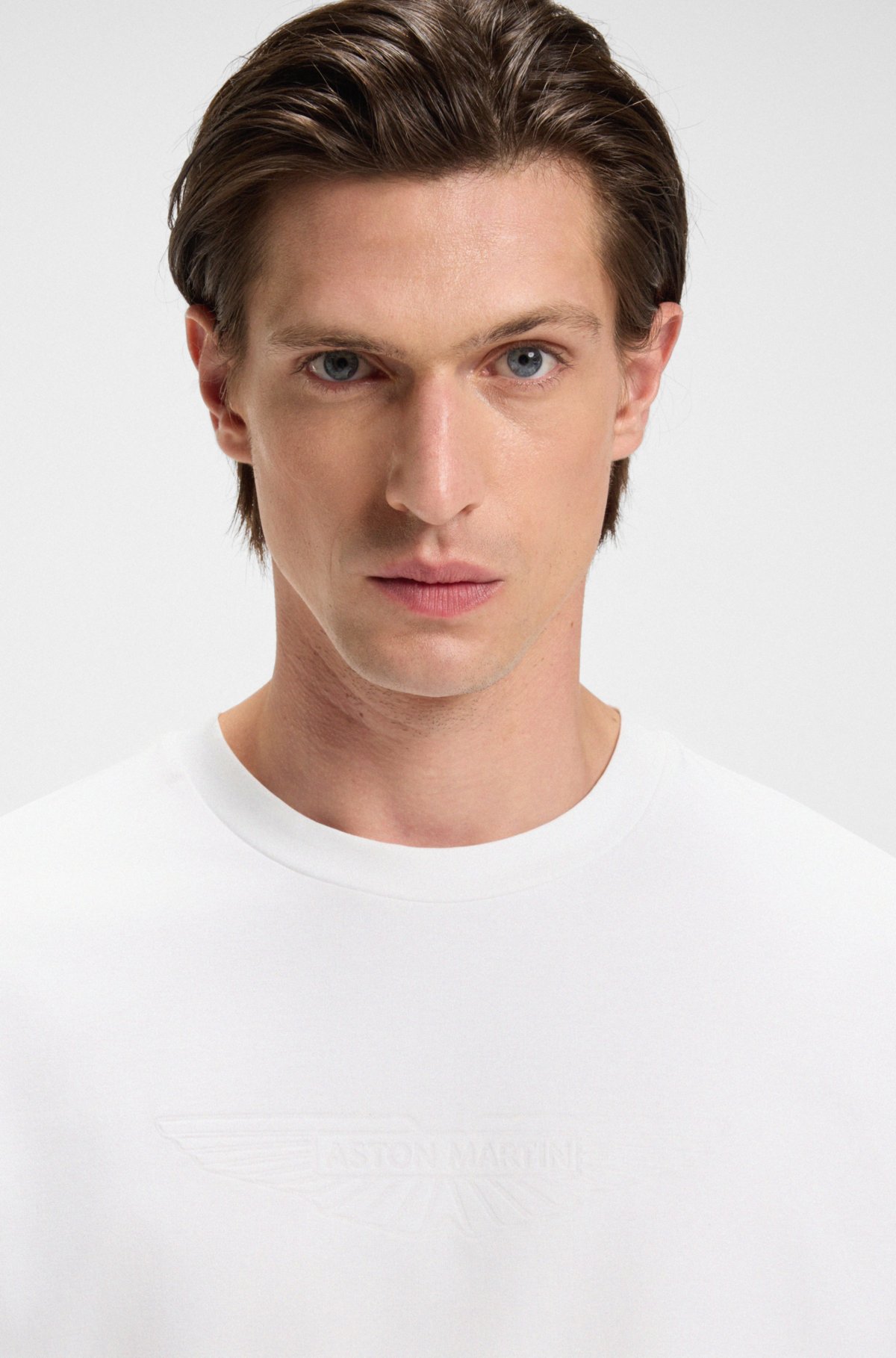 BOSS x ASTON MARTIN T-shirt with embossed logo