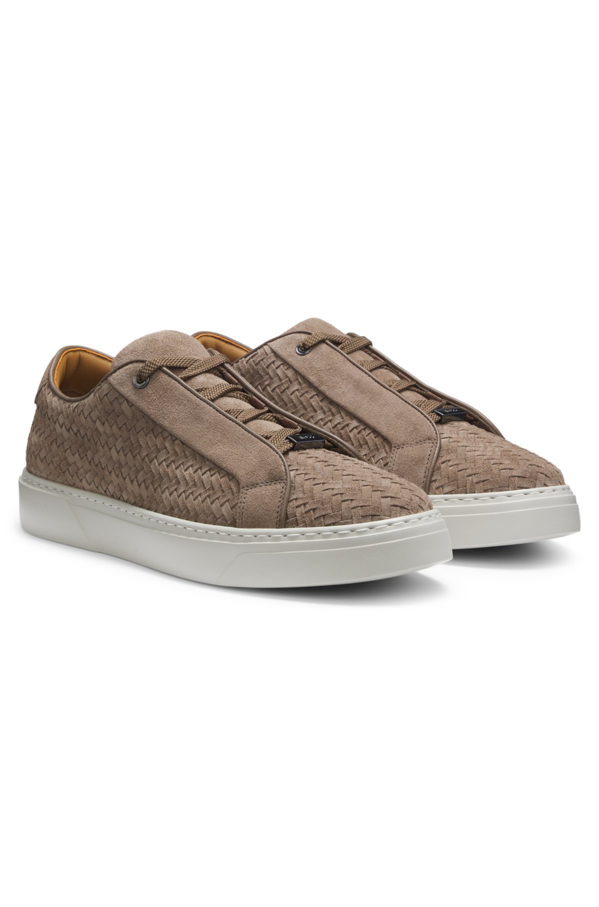 Gary trainers with woven suede uppers