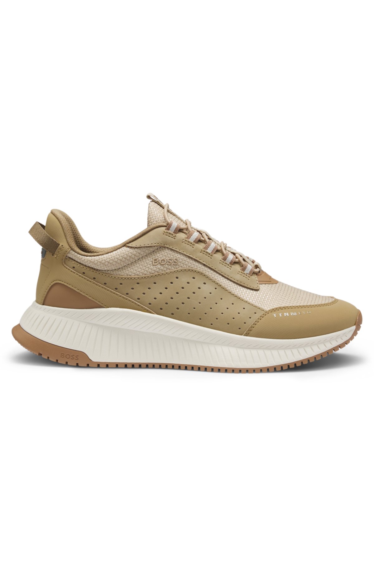 TTNM EVO trainers with suede trims