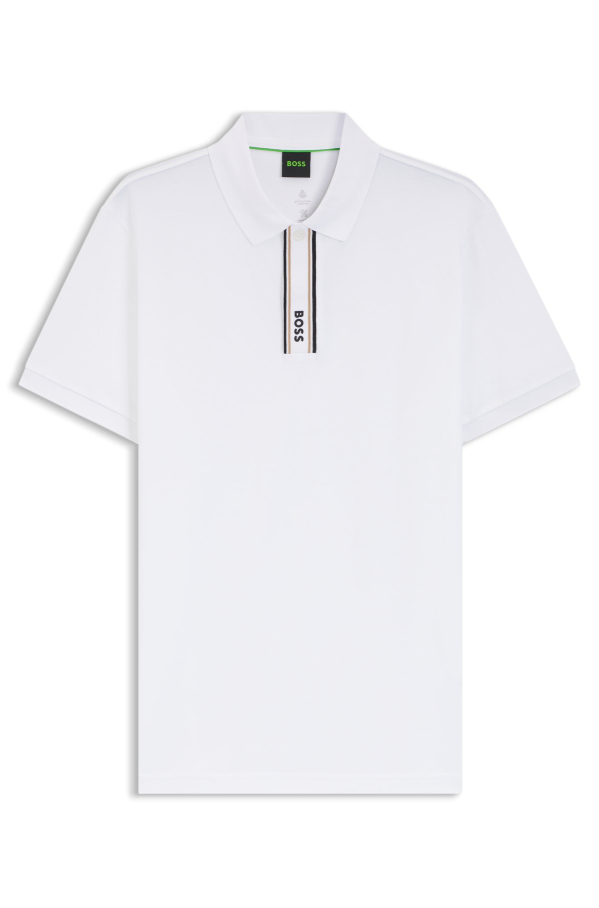 Paddy polo shirt with logo placket