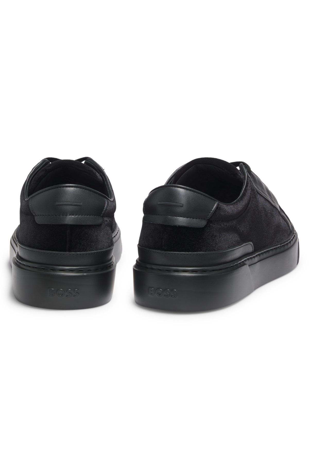 Gary trainers in leather and suede