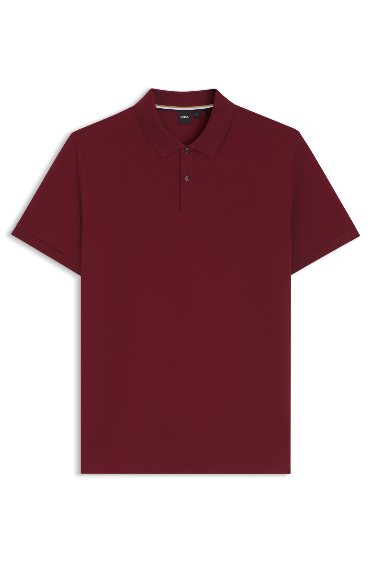 Pallas polo shirt in cotton piqué with logo details