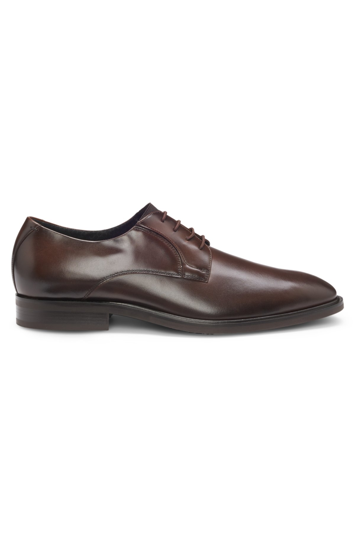 Derby shoes in smooth leather