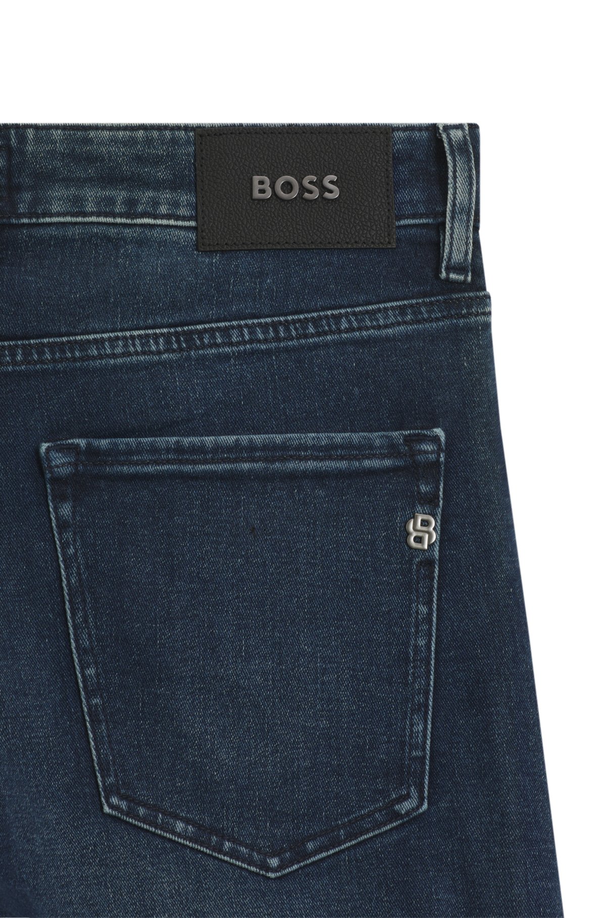 Delaware slim-fit jeans in soft-touch denim