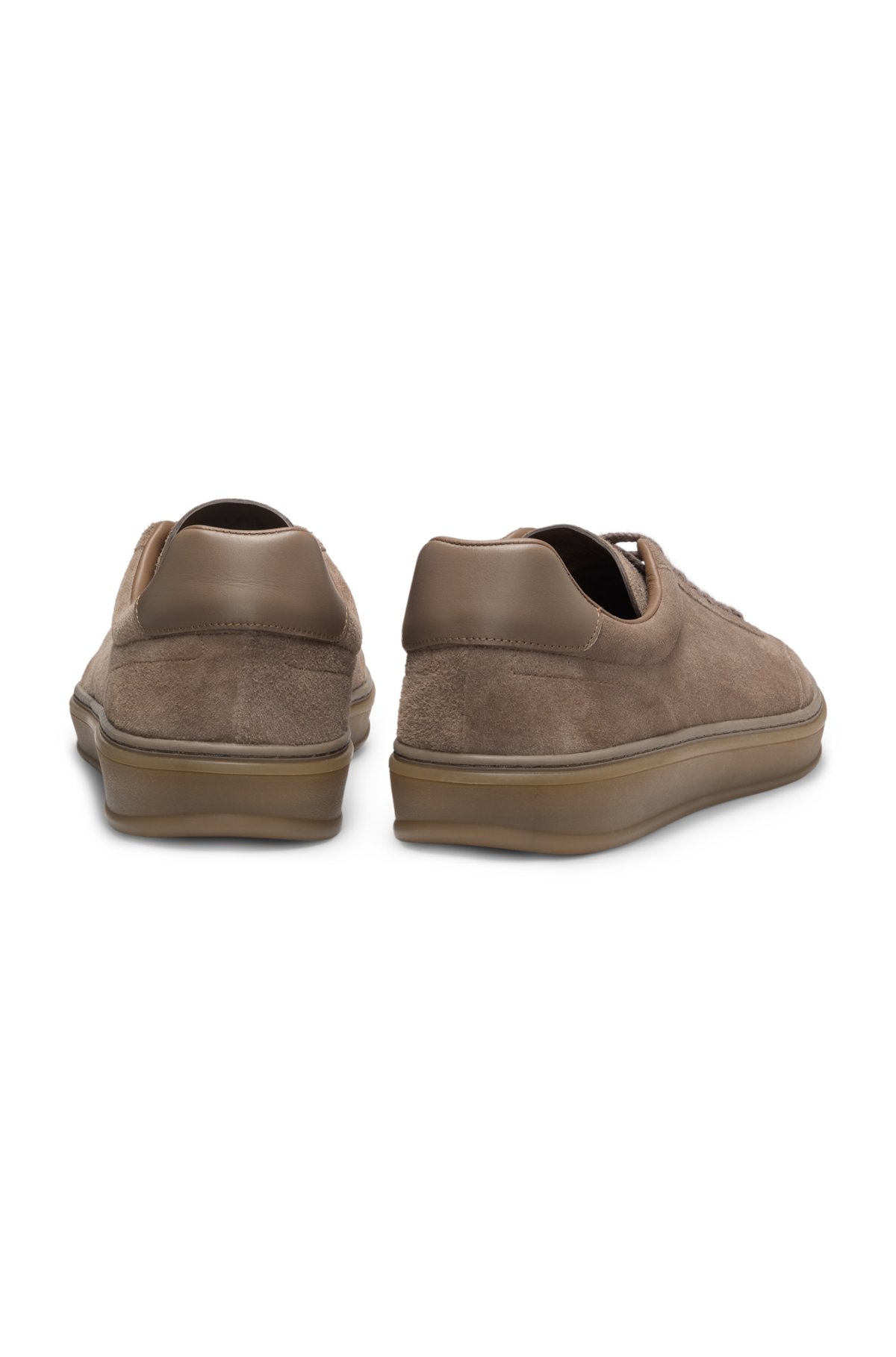 BECKHAM x BOSS suede trainers