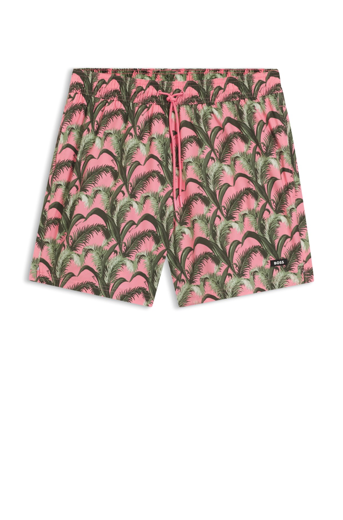 Swim shorts with all-over print